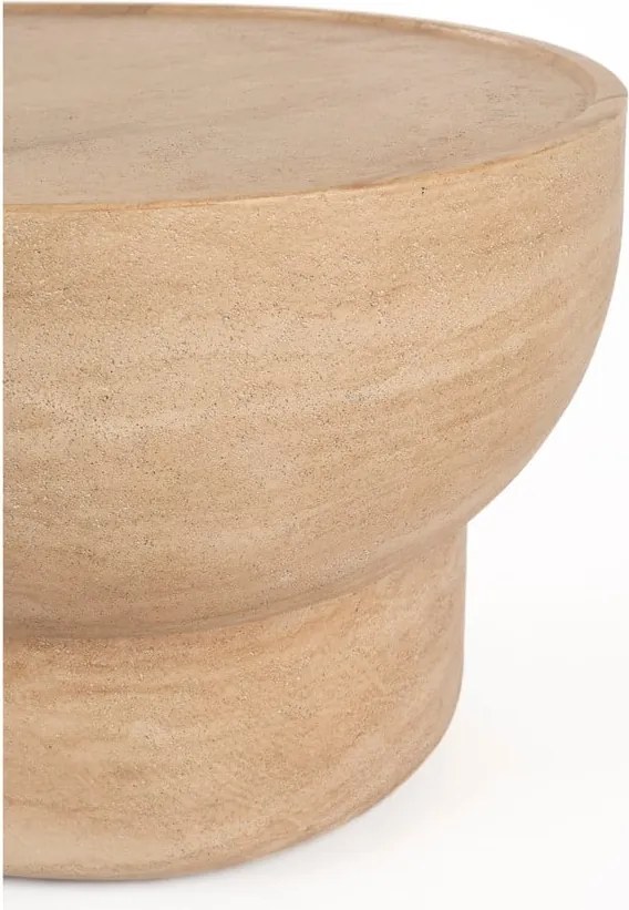 Масичка за кафе от декор от камък в естествен цвят 50x100 cm Noble – Zuiver