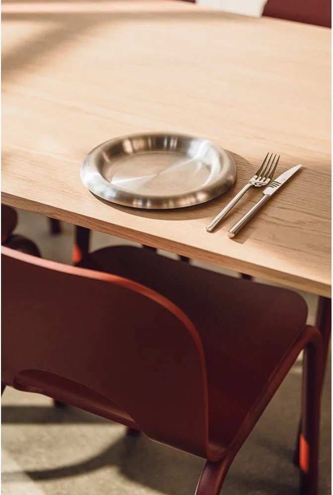 Чинии в комплект 2 бр. от неръждаема стомана в сребрист цвят ø 28 cm Roto – noo.ma