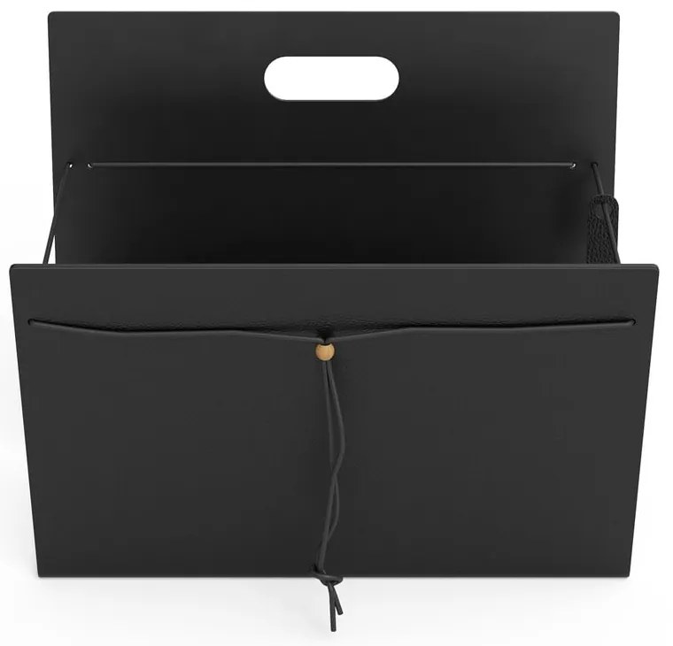 Стойка за списания от метал и еко кожа Bull L – LIND DNA