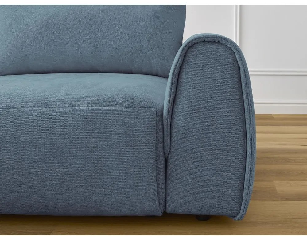 Син ъглов диван Aden – Bobochic Paris