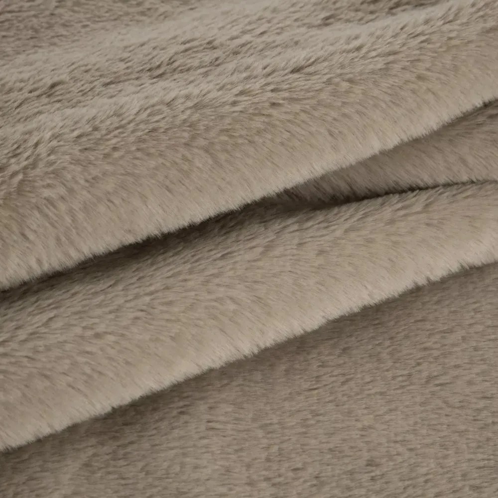 Двустранна покривка за легло от овча кожа, бежова Ширина: 170 см | Дължина: 210 см