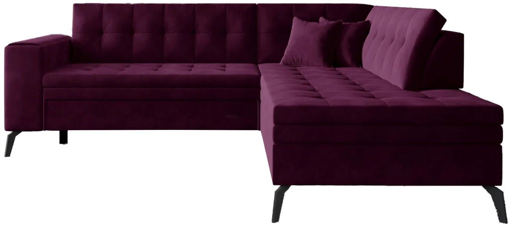 Ъглов диван Lanvin-Right-Purple