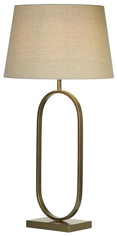 Searchlight EU94102NA - настолна лампа MODISH 1xE27/60W/230V кремава