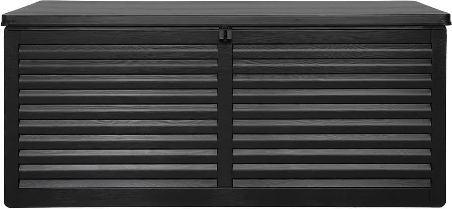 Черна градинска кутия за съхранение Dubrovnik – House Nordic