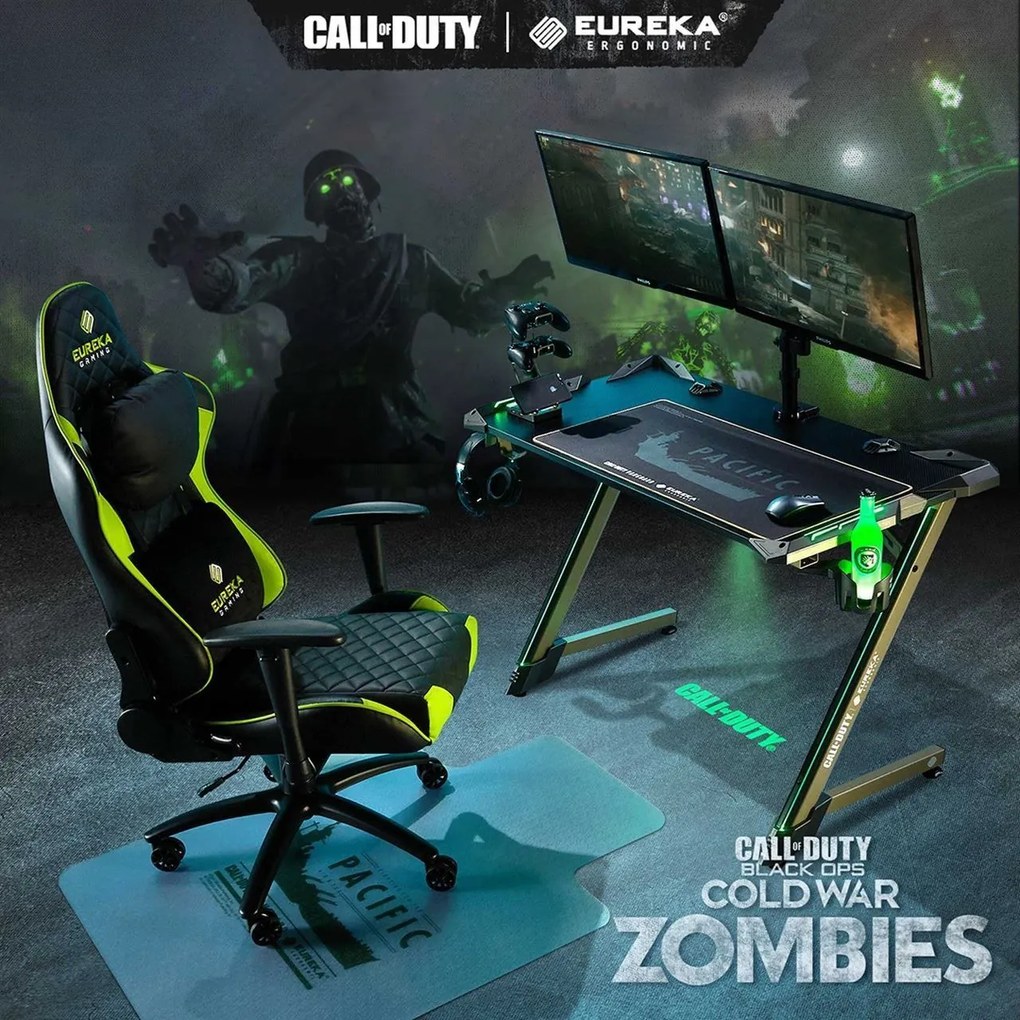 Gaming Бюро - Eureka Ergonomic® COD-002-GB-US