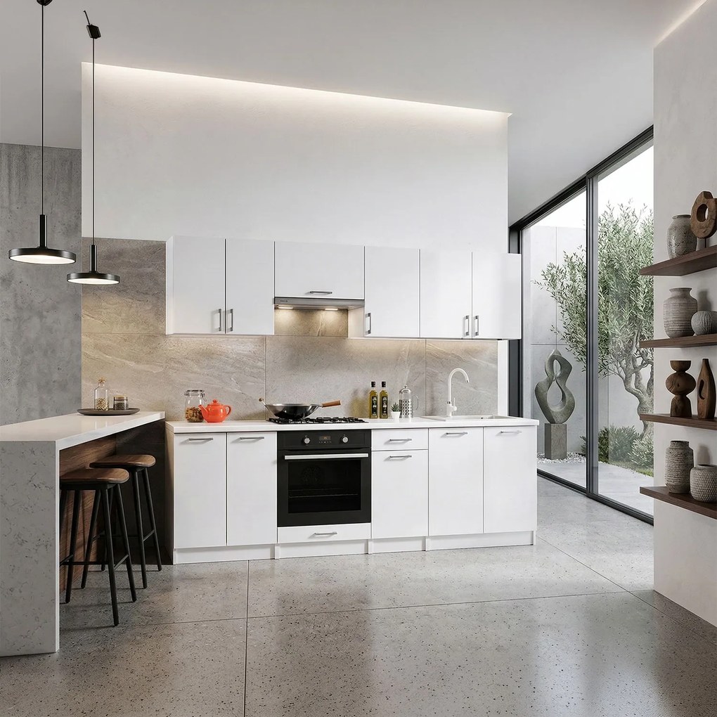 Състав на кухня Eco 2.4-Leuko