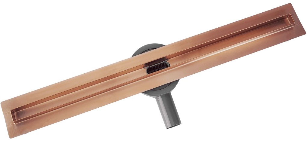 Линеен отводнител REA Neox Slim pro Brushed Copper 80