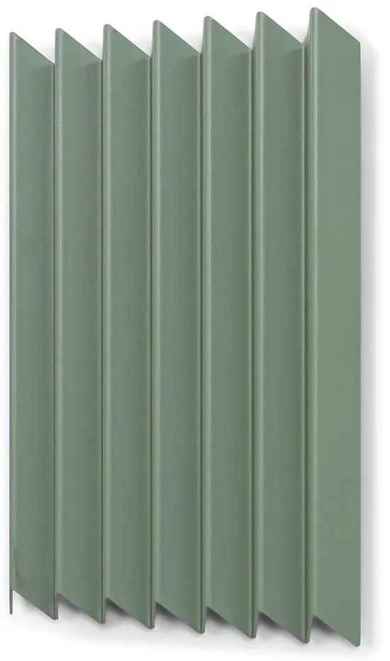 Сиво-зелена метална стенна закачалка 29 cm Sensu – Spinder Design