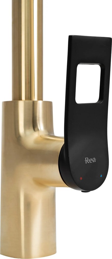 Смесител за кухня Rea SOUL Gold Black