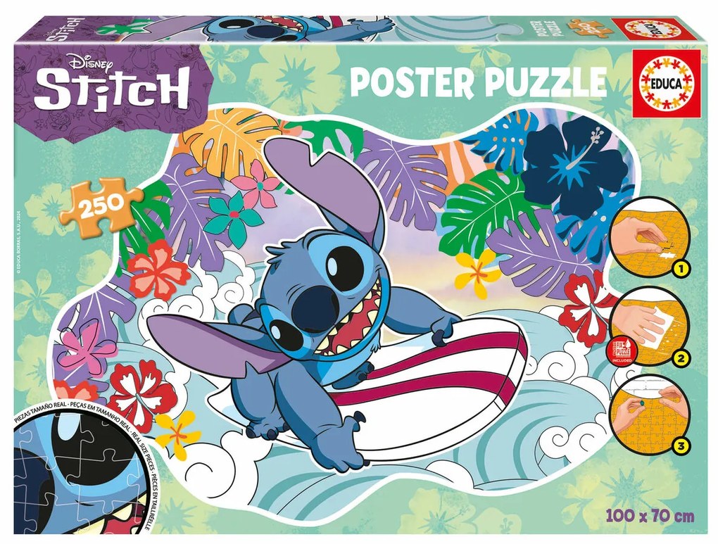 Пъзел Stitch Poster 250 Части