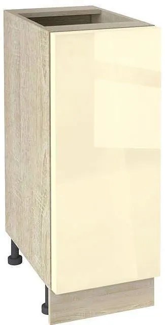 Долен шкаф МДФ Глосмакс 301(30см) Сонома