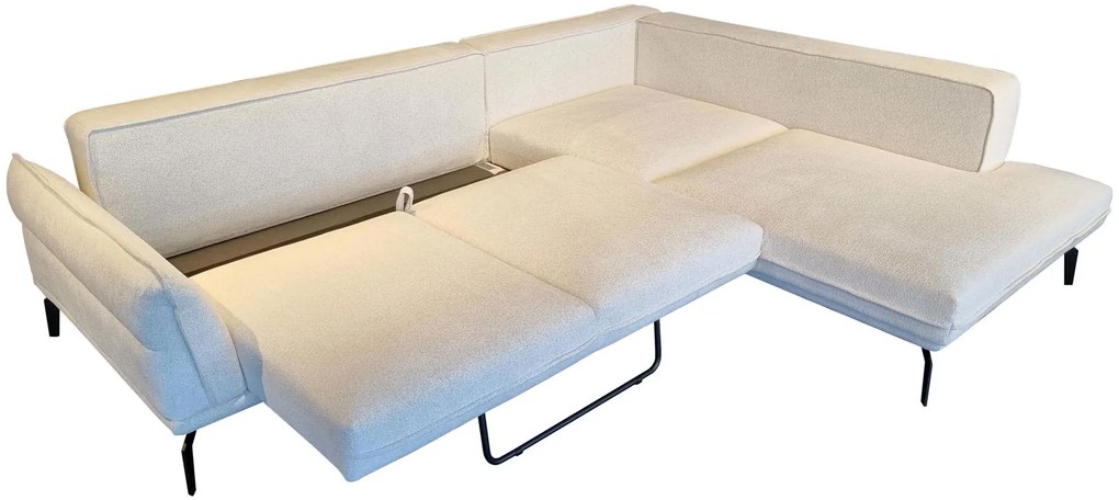 Ъглов диван Dijon-Krem-Left