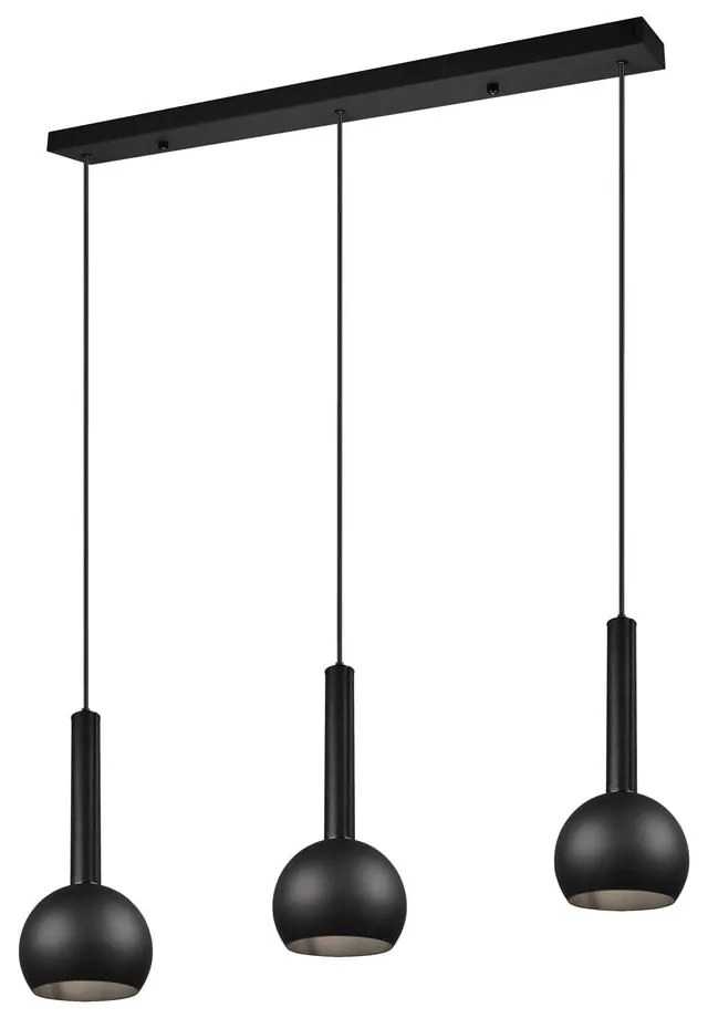 Черно висящо осветително тяло Ciliana – CINQUE