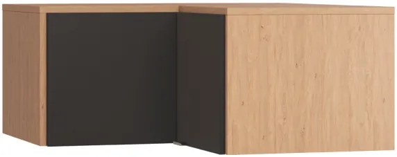 Гардероб Ъгъл Гардероб лофт Simple-Natural - Black
