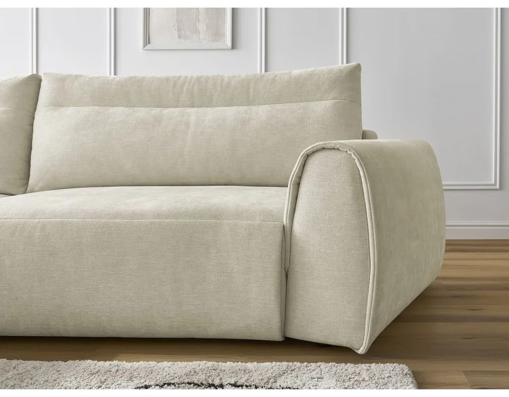 Бежов ъглов диван Aden – Bobochic Paris