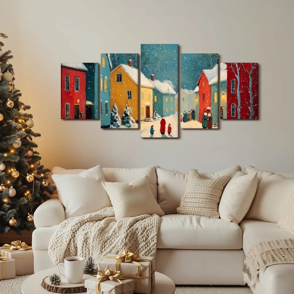 Картини от 5 části – Зимно селце под снега