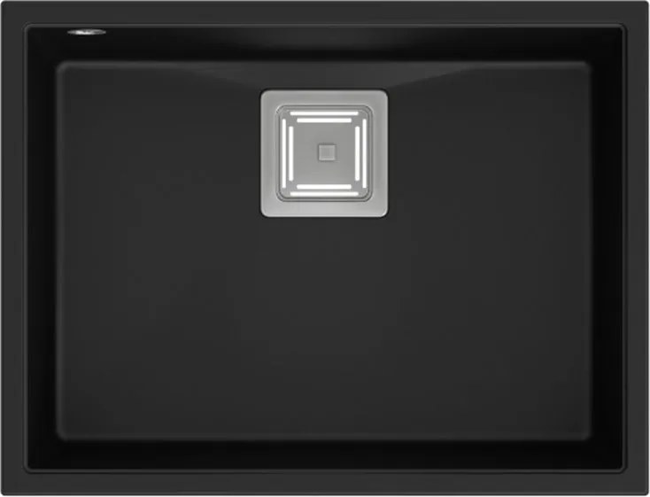 гранитна мивка DAVID 50 Black
