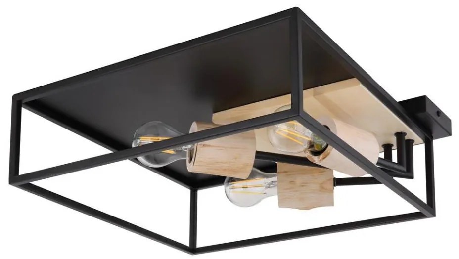 Globo 15477D1 - Таванна лампа HAGAR 3xE27/60W/230V