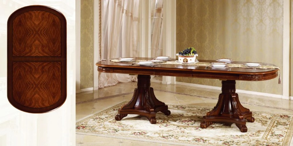 КЛАСИЧЕСКА ТРАПЕЗАРНА МАСА 918