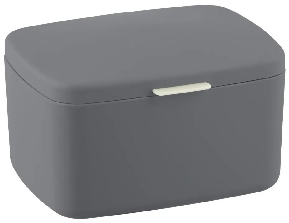 WENKO 23981100 - Кутия BARCELONA 19,5x16 см антрацит/лъскав хром