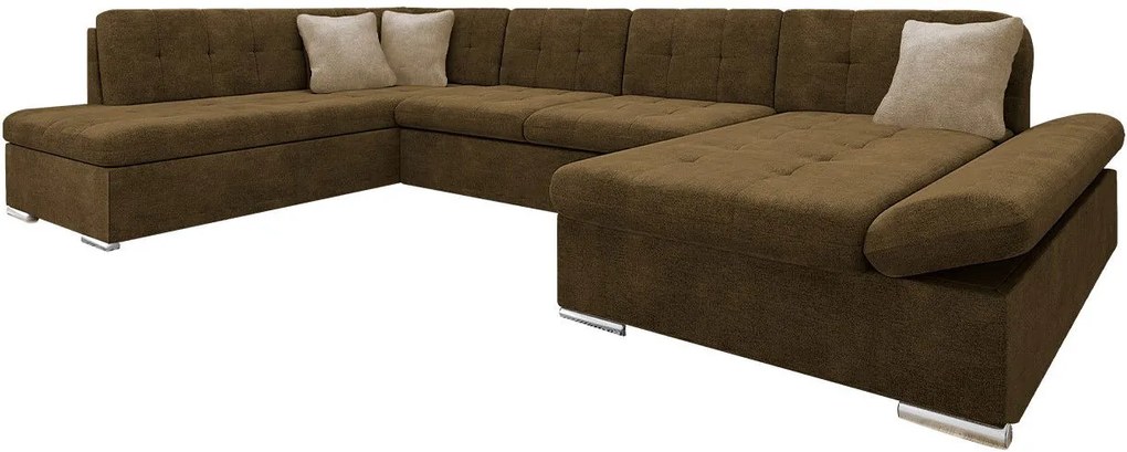 Ъглов диван Bergen-Kafe-Right