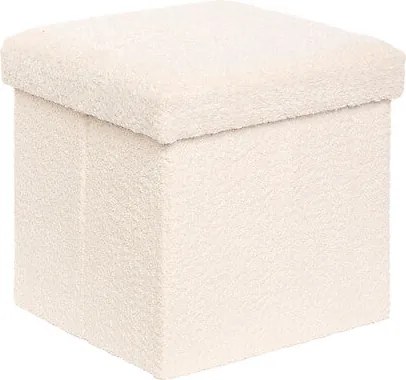 Сгъваем пуф atmosphera Soana, Слонова Кост, 38 cm