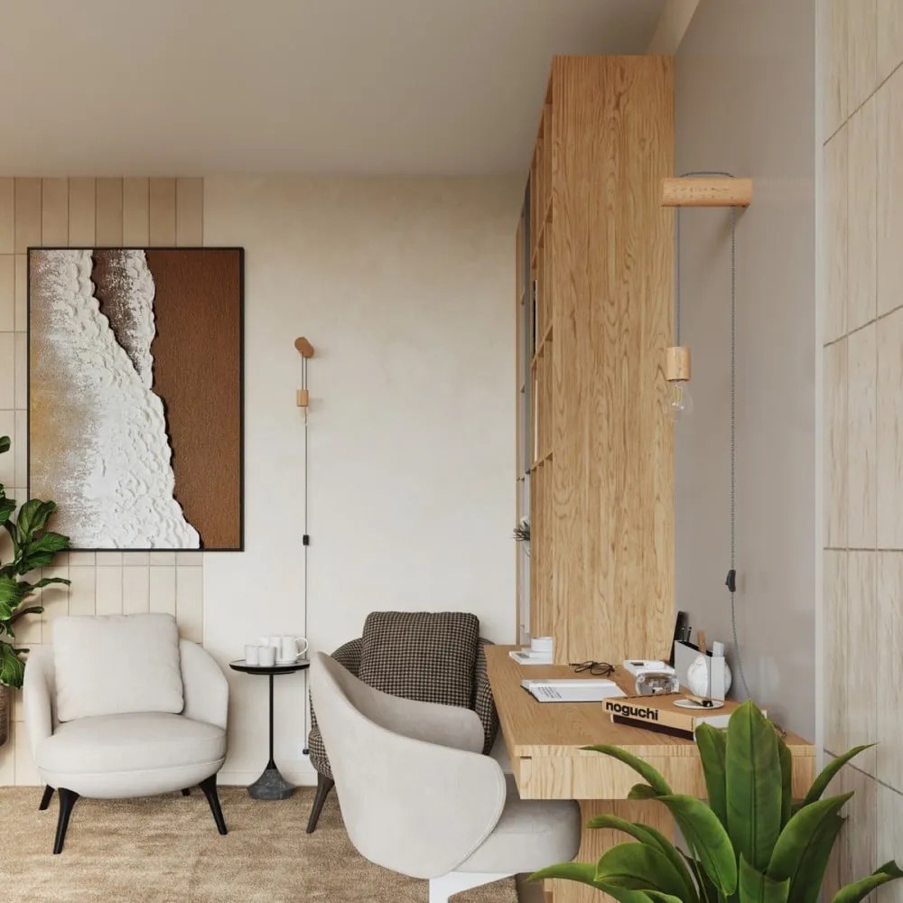 Стенна лампа естествена Arcadia – Sollux