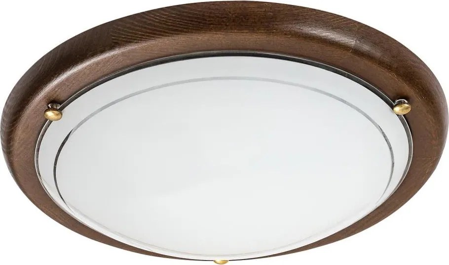 Brilagi - Таванно осветително тяло ORBIS 1xE27/60W/230V Ø 30 см, цвят бор