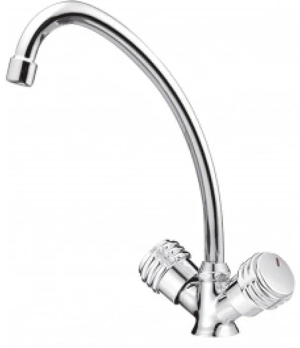 Стоящ смесител за кухня КУИК, Inter Ceramic, ICF 7009873C M7119