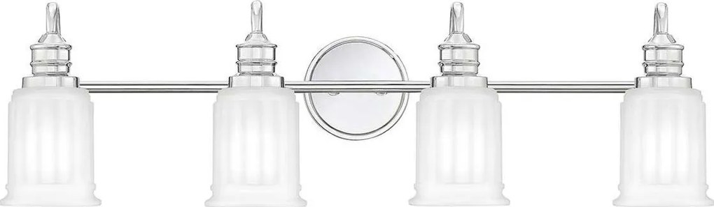 Quoizel QZ-SWELL4-PC-BATH-LED Стенно осветително тяло за баня SWELL 4xG9/3W/230V IP44 хром