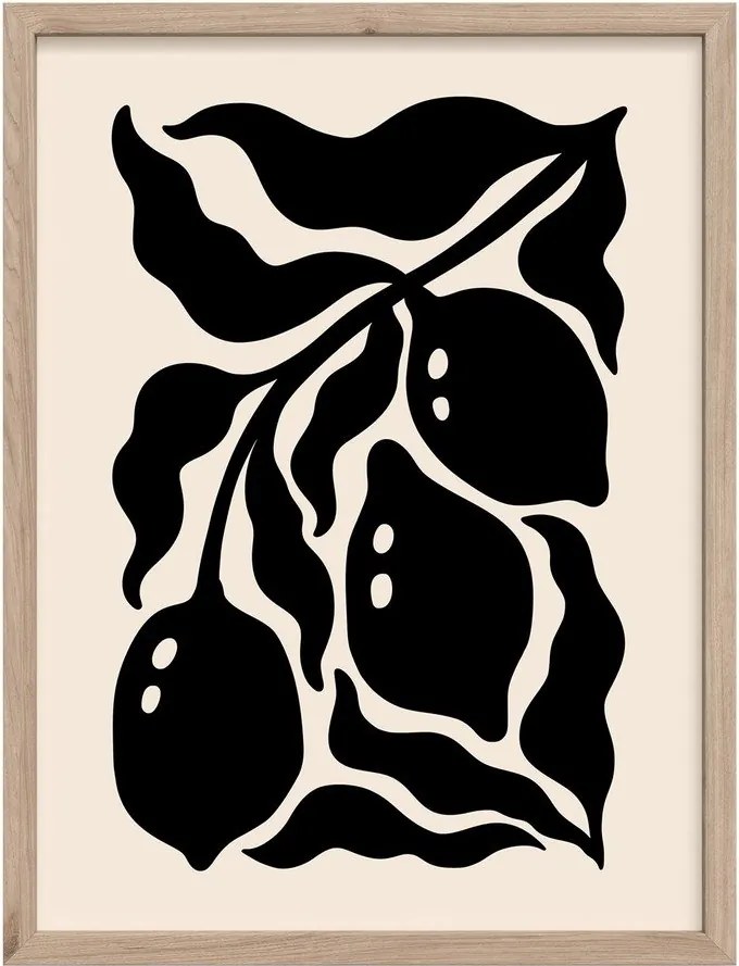 Печатна картина с включена рамка 30x40 cm Fruit – Styler