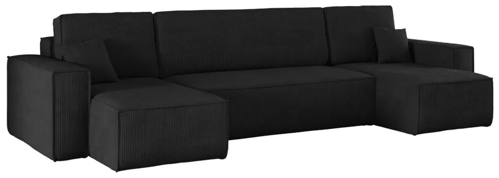 Разтегателен диван в П-образна форма  KERL, 312x83x145, poso 135
