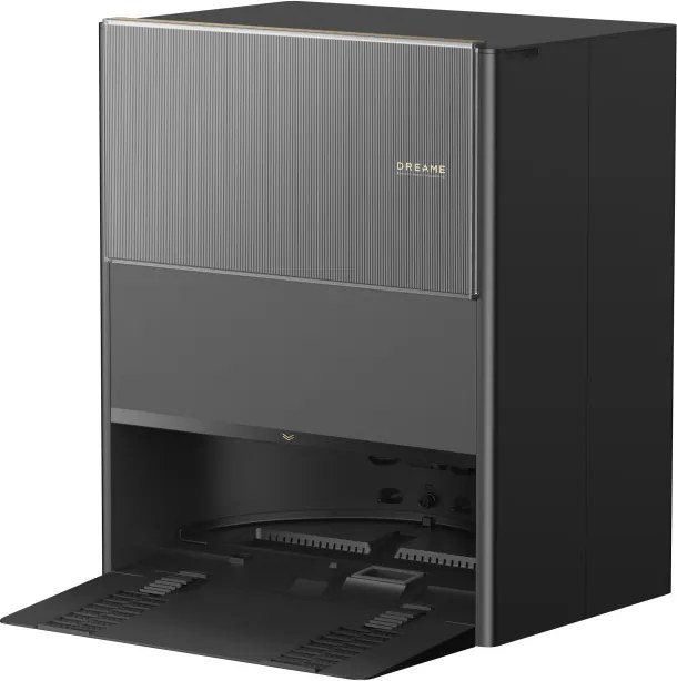 Прахосмукачка робот Dreame Aqua10 Ultra Roller Complete RLH71DE-2, 30000 Pa, 180 мин, 3.5/4 л, VersaLift LDS, AquaRoll and Seal, Гласово управление, AI камери, Черен