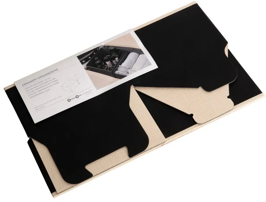 Картонени органайзери за чекмеджета в комплект от 2 - Bigso Box of Sweden