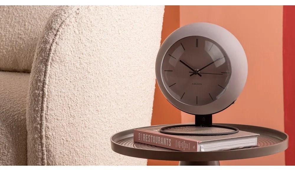 Настолен часовник ø 21 cm Nirvana Globe – Karlsson