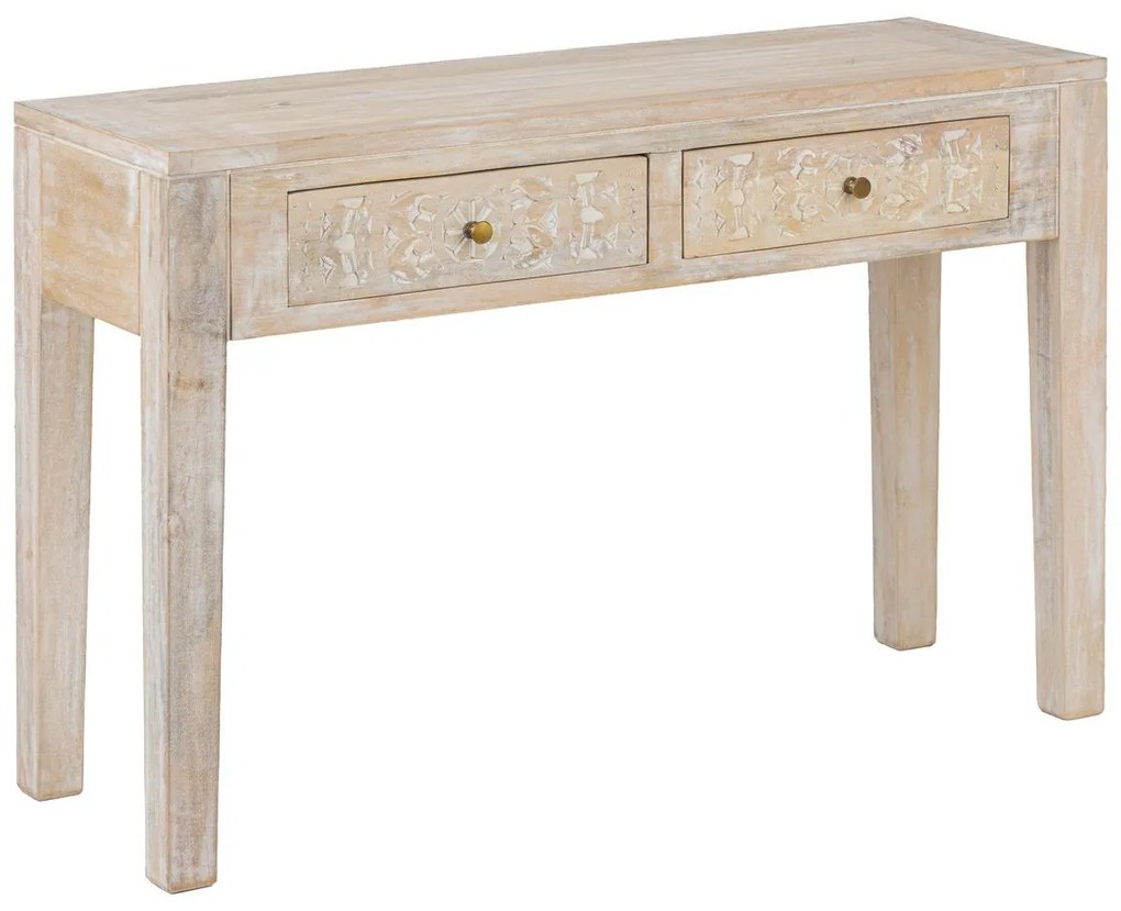 Конзолна маса atmosphera Shirel, 120 cm, Мангово дърво