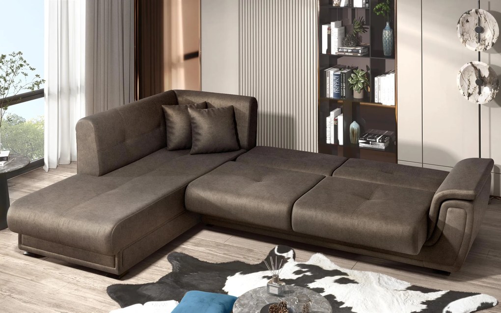 Разтегателен ъглов диван + клик-клак механизъм Принцес II