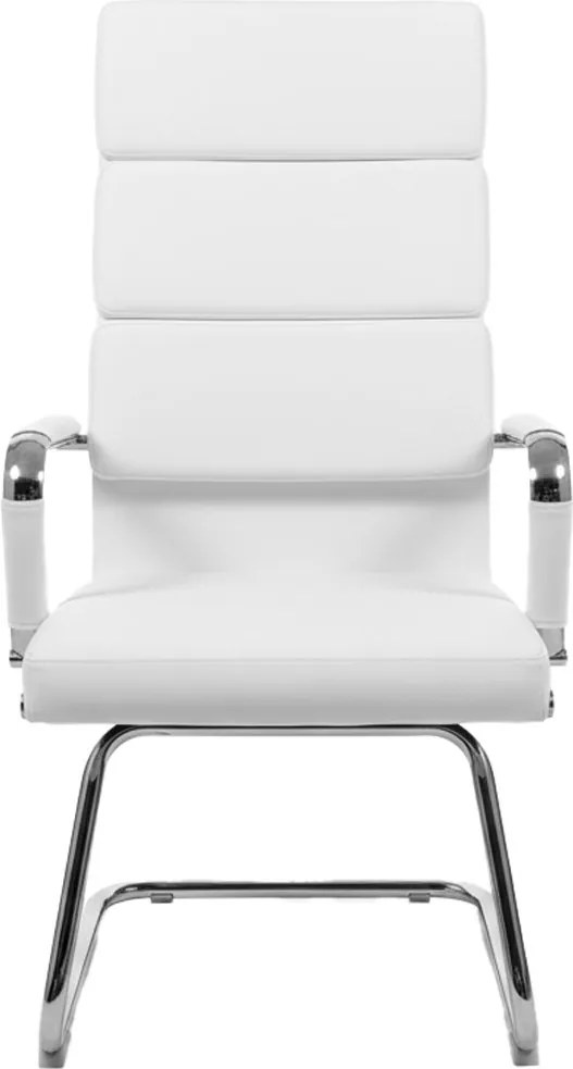 Рецепционен стол Veilstone-Бял