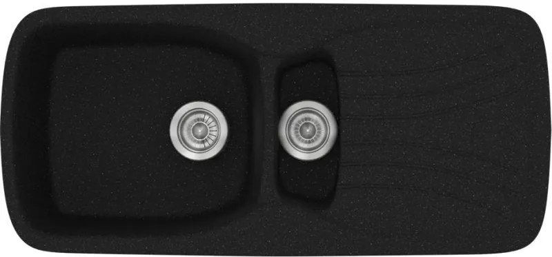 Мивка Sanitec 309-Metallic Space