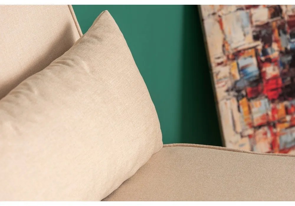 Кремав фотьойл Folde - Artie