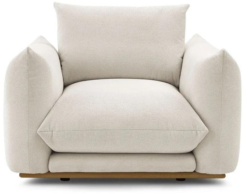 Кремаво кресло Ernest – Bobochic Paris