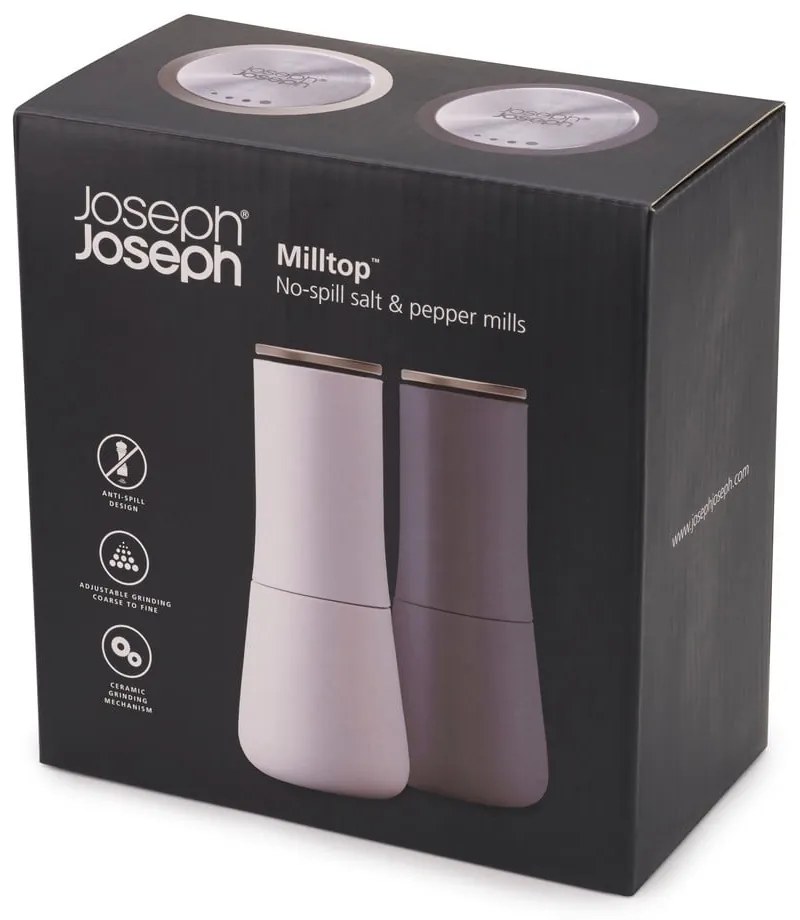 Комплект от 2 мелнички за пипер и сол Milltop Milltop™ - Joseph Joseph