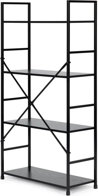 Голяма етажерка на 4 рафта ModernHome, дизайн в стил лофт