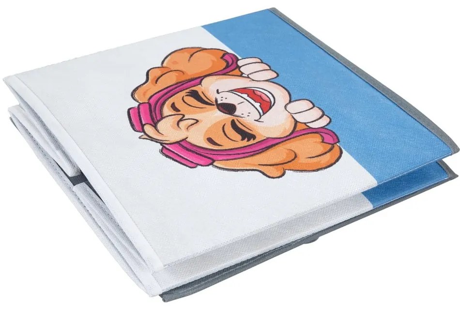 Текстилни детски органайзери за играчки в комплект 2 бр. 27x27x27 cm Paw Patrol – Roba