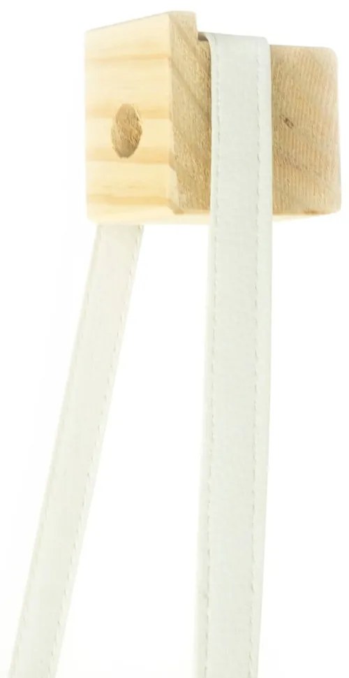 Саксия от бяла ела Colgantes, 17 x 62 cm - Surdic