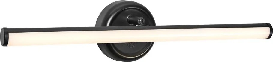 Osram - LED със регулируема яркост презареждаема стенна лампа NIGHTLUX LED/1,8W/5V черна