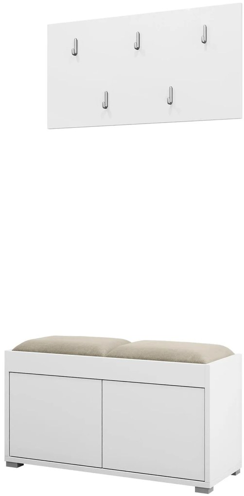 Мебели за антре Gesita-Leuko - Mpez