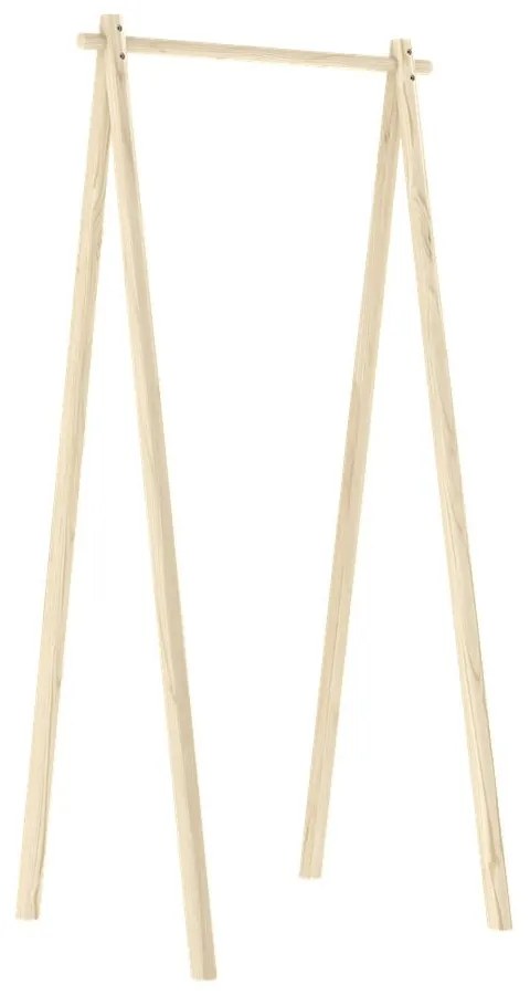 Закачалка за дрехи от борова дървесина в естествен цвят Hongi - Karup Design