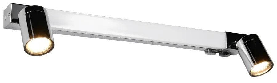 LED стенна лампа в лъскаво сребристо Enrico – Trio