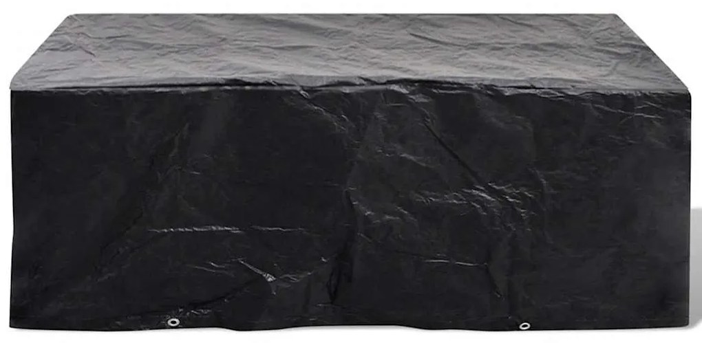 41643 vidaXL Покривало за градински мебели 8 капси 200 x 160 x 70 см
